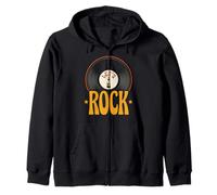 Amante del Vinilo Let's Rock DJ Sudadera con Capucha