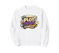 Amante Divertido de los Libros y la Historia de la Trama Twist Sudadera