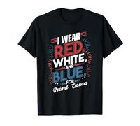 Amante patriótico del Juego de Mesa Rojo Blanco Azul USA Fun Camiseta