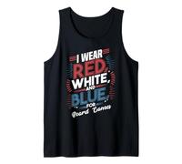 Amante patriótico del Juego de Mesa Rojo Blanco Azul USA Fun Camiseta sin Mangas