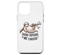 Amante perezoso Dormir Es Mi Cardio Graciosa Cita Perezosa Carcasa para iPhone 12 mini