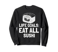Amante Sushi Divertido Metas Vida Comer Todo Sushi Sudadera