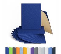 Amantech Paquete de 12 paneles acústicos autoadhesivos de espuma a prueba de sonido, panel acústico de sonido de alta densidad, paneles rectangulares de 16 x 12 x 0.4 pulgadas en el hogar, oficina,