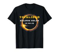 ¡Amantes de la astronomía! Eclipse Solar Total 2026 Totalidad 08.12.26 Camiseta