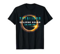 ¡Amantes de la astronomía! Eclipse Solar Total 2026 Totalidad 08.12.26 Camiseta