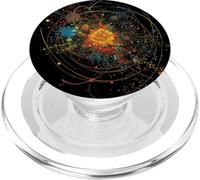 Amantes de la Ciencia ficción de la teoría cuántica de partículas del bosón de Higgs PopSockets PopGrip para MagSafe