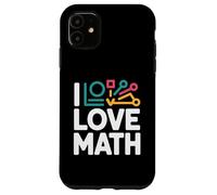 Amantes de la geometría matemática Álgebra Carcasa para iPhone 11