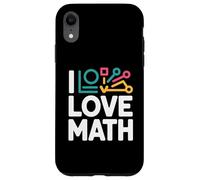 Amantes de la geometría matemática Álgebra Carcasa para iPhone XR