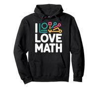 Amantes de la geometría matemática Álgebra Sudadera con Capucha