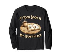 Amantes de la Lectura - Un Buen Libro es mi Lugar Feliz Manga Larga