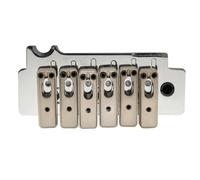 Amantes De La Música Puente De Guitarra Puente De Trémolo Sillín Individual De 52,5mm Brazo Pop-in 2 Puntos Para Piezas Repuesto Guitarra(Chrome)