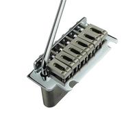 Amantes De La Música Puente De Guitarra Puente Trémolo Para Guitarra Eléctrica De 2 Puntos Espaciado Cuerdas Plateado Cromado Estándar 10,5mm