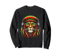 Amantes de la música Reggae Vibes del León de Sión Sudadera