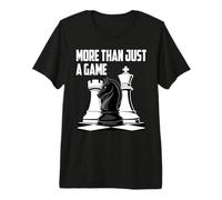 Amantes del ajedrez Más Que un Juego Camiseta Premium