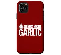 Amantes del ajo. Necesita más ajo. Conocedor Gourmet Carcasa para iPhone 11 Pro MAX
