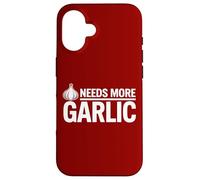 Amantes del ajo. Necesita más ajo. Conocedor Gourmet Carcasa para iPhone 16