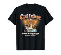 Amantes del café Cafeína Mi Amor Lenguaje Bootleg Java Camiseta