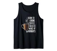 Amantes del Café Perfecto Para Lunes Y Días Perezosos Camiseta sin Mangas