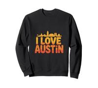 Amantes del Paisaje Urbano de Austin Sudadera