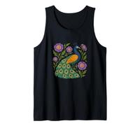 Amantes del pavo real Arte lindo diseño de pavos reales Camiseta sin Mangas