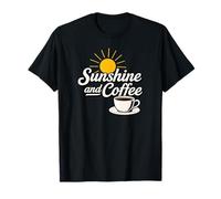 Amantes del Sol y el café Me Encanta el Verano y el café Helado Camiseta