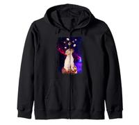 Amantes y soñadores de Space Pup Adventure Labrador Sudadera con Capucha