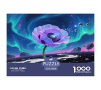 Amapola roja Puzzles De 1000 Pièces Jeux De Stimulants Puzzle À Pièces De Décoration Intérieure Carton 100% Recyclé Jeu De Pour Toute La Famille Pour Adultes 52x38cm/1000pcs