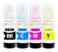 Amaprint Tinta compatibles con Epson 103 para EcoTank L1210 L1250 L3110 L3111 L3116 L3150 L3151 L3250 (4 Botellas de Tinta de 4x70ml)