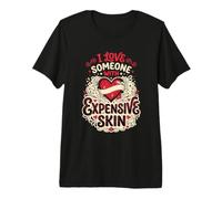 Amar a Alguien Caro Tatuaje De Piel Entintado Novio Camiseta Premium