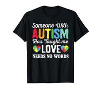Amar a alguien Niños autistas Concientización sobre el autismo Hermanos Hermanas Camiseta