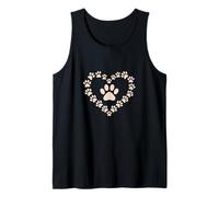 Amar a mi Perro Meme Amante de los Perros Corazón I Heart My Fun Dog Memes Camiseta sin Mangas