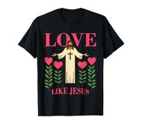Amar como Jesús - Verso de la Biblia Cristiana Fe Camiseta
