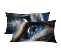 Amar Funda Almohada Blanco Fundas Almohadas Pack 2 Protector Almohadas Cierre con Cremallera Funda Cojin Pack 2 Almohada Cervicales y Cuello, per Decoracion Aire Libre Primavera bz-912