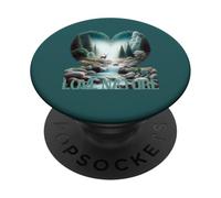 Amar la Naturaleza, paisajes Impresionantes, Mujeres PopSockets PopGrip Adhesivo