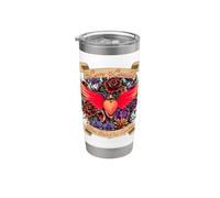 Amar más fuerte que el odio puede gritar Vaso térmico de acero inoxidable de doble pared