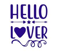 amar Pegatinas de pared de papel adhesivo 49.2x58cm Se puede modificar y añadir información Azul oscuro