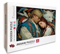 Amar Puzzle de 5000 Piezas para Adultos, Puzzle Madera con Caja 156x105cm, Rompecabezas Adultos de Alta Dificultad, DIY Juego de Rompecabezas, Pasatiempo Creativo, Decoración de Verano, (Lobo) I-7425
