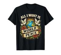 Amar Todo lo Que Quiero es el Mensaje edificante clásico de la Paz Mundial Camiseta
