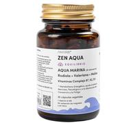 AMAR81 | Rhodiola, Melisa, Valeriana, Vitaminas B1, B3, B9, B12, D3, K2 y Sales minerales marinas | Suplemento alimenticio natural para el Equilibrio emocional, Estrés y Sueño | ZEN AQUA | 30 caps