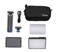 Amaran Ace 25c Kit de creador de luz LED compacto listo para viajes con soporte de liberación rápida Ace Lock, diseño óptico y batería de larga duración (carbón)