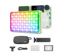 Amaran Ace 25c Kit de trípode RGBWW LED luz de video 32W a todo color en la cámara 2300K-10000K carga rápida aplicación control (verde)