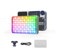 Amaran Ace 25c Luz LED RGBWW de Colores Completos, 32W Luz de Vídeo On-Camera, 2300K-10000K, 5908 Lux @ 0,5m, Carga Rápida USB-C, Montaje Magnético, Control Inalámbrico con la App amaran - Sliver