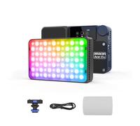 Amaran Ace 25c Luz LED RGBWW de Colores Completos, 32W Luz de Vídeo On-Camera, 2300K-10000K, 5908 Lux @ 0,5m, Carga Rápida USB-C, Montaje Magnético, Control Inalámbrico con la App amaran - Charcoal