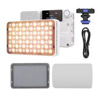 Amaran Ace 25x Pocket Bi-Color Luminaria Mini para Video en Cámara (con Rejilla de Control), CCT 2700K - 6500K, Control por App, Soporte de Atracción Magnética, Ideal para Vlog/Video (Blanco)