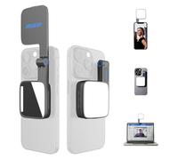 Amaran Go - Luz magnética para teléfono Selfie, Compatible con imanes MagSafe y Qi2, Fuente de luz LED Dual con luz de Espejo Ajustable y CCT (2700 K-6500 K), para Selfies, Maquillaje y creación de