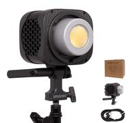Amaran Halo 200x 200W Bi-Color COB Monolight - 10,530 Lux, CRI 96+, CCT 2,700K - 6,500K, Silencioso 28dBA, Control por App, Montura Bowens, Luz Continua para Estudio/Streaming/Producción de Video