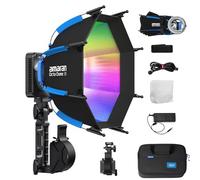 Amaran Ray 120c RGB Video Light 120W Portátil Studio Fotolicht CCT 1800K-20.000K con Softbox Tragetasche para YouTube, TikTok, Live Streaming, bodas, Vlog (Amaran Ray 120c)