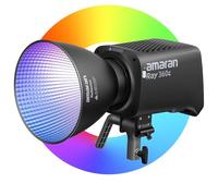 amaran Ray 360c Luz COB RGB de 360W, LED de Estudio con Alimentación Integrada, DMX por USB-C, IP54, Montura Bowens, Control por App