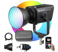 Amaran Ray 660c RGBWW LED Video Light, 660W High-Output Full-Color COB Studio Monolight, All-in-One Integrated AC Power, IP54 Weatherproof, 2,300K-10,000K OmniColor Engine, Sidus Link App/DMX