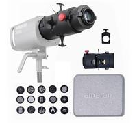 Amaran Spotlight SE 36° Lens Gobos Kit, Aputure Projektionslinsenmodifikator kompatibel mit Amaran 300C Amaran 150C Amaran 200X S Amaran 60X S Aputure 300X USW